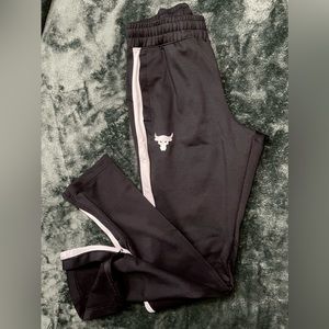 Under Armour Project Rock Sweatpants - Black, Small